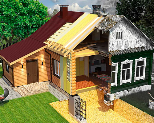 Реконструкция дома